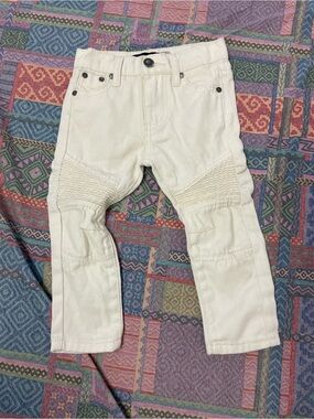 Cream  3 Toddler Biker Jeans Blue Cult